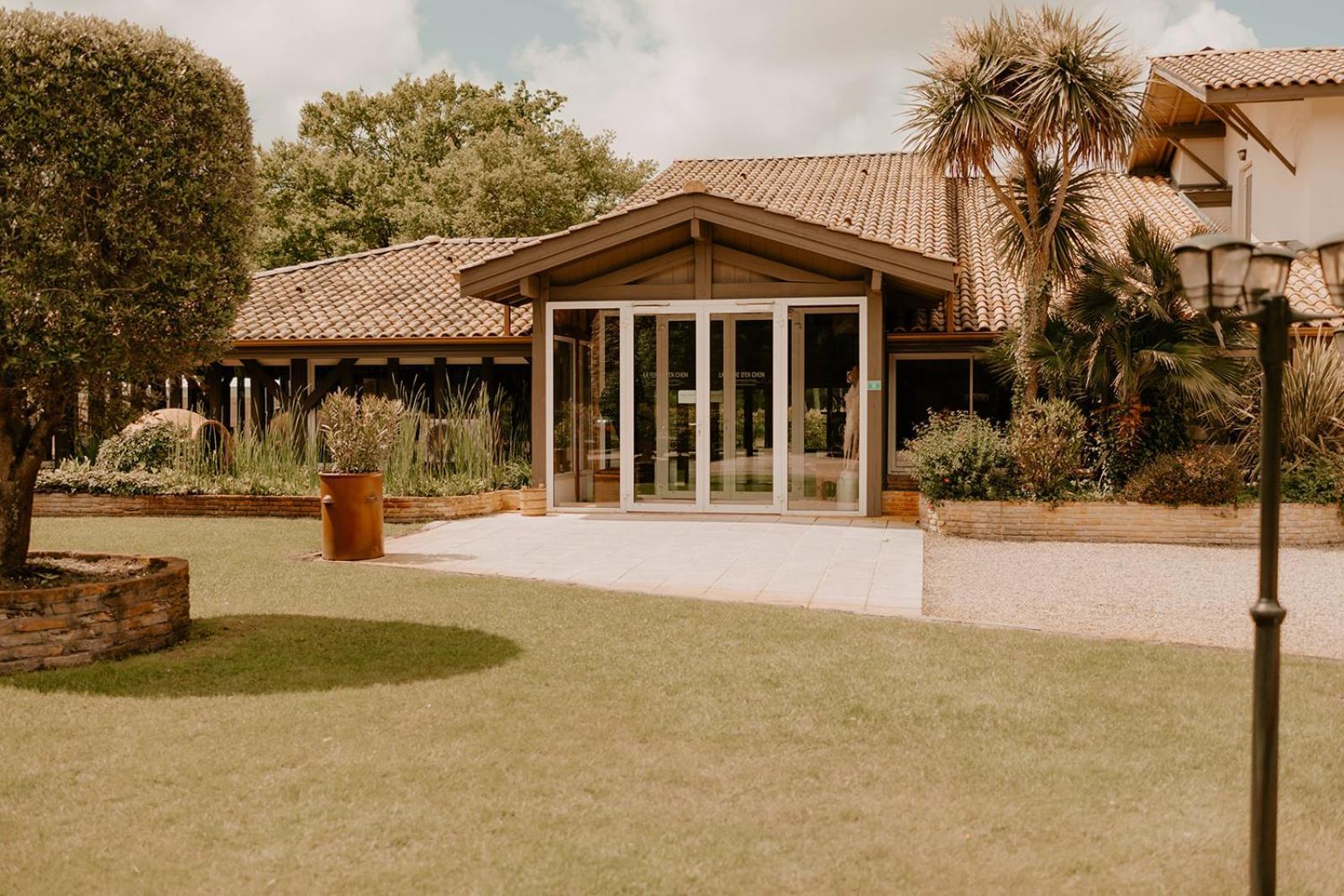 Hotel La Ferme D'En Chon บิสการ์รอส ภายนอก รูปภาพ