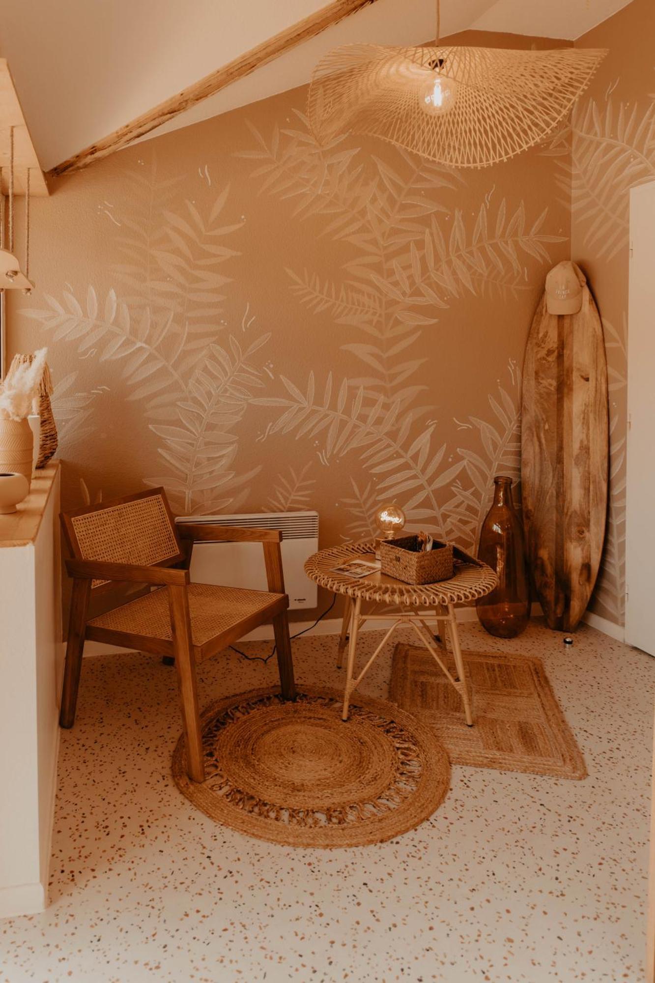 Hotel La Ferme D'En Chon บิสการ์รอส ภายนอก รูปภาพ